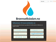 Tablet Screenshot of brannvettskolen.no